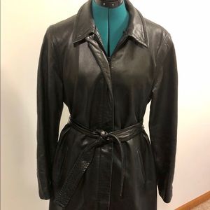 Leather Coat